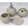 Image 1 : 4 PCE BATHROOM ACCESSORIES SET 