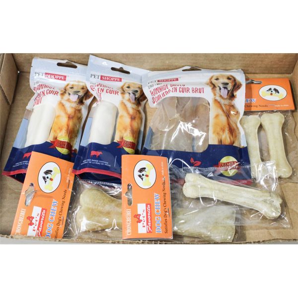 ASST. RAWHIDE DOG CHEWS