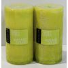 Image 1 : 2 DECOLITE PILLAR CANDLES - SWEET CITRUS SCENT