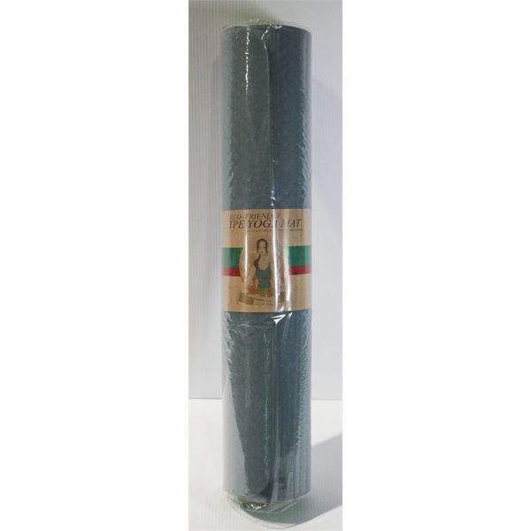 YOGA MAT - 173CM X 61CM - 6MM THICK