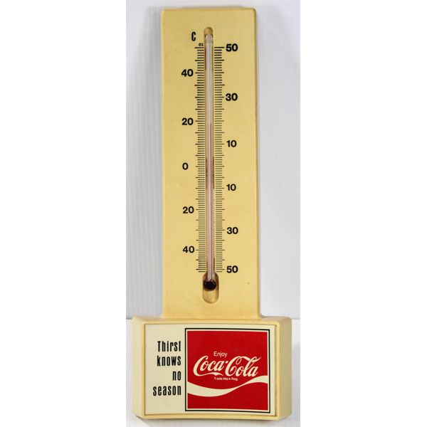 VINTAGE COCA-COLA THERMOMETER