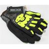 Image 1 : BDG IMPACT/CUT RESISTANT LVL 5 HI-VIZ WORK GLOVES SIZE L