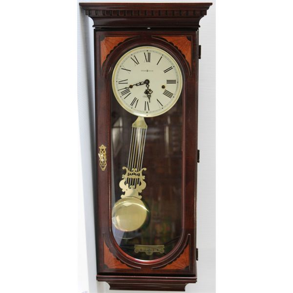 HOWARD MILLER MODEL 613-637 CHIME WALL CLOCK