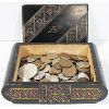 Image 1 : ESTATE BOX OF COINS, CANADA, US AND FOREIGN