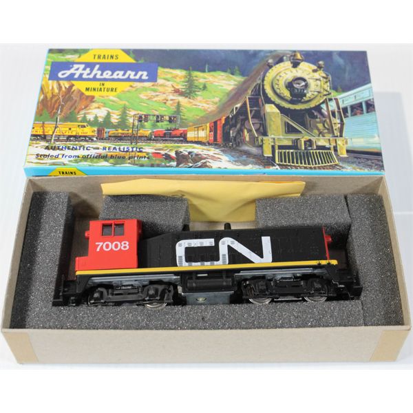 ATHEARN HO SCALE CN 7008 LOCOMOTIVE 