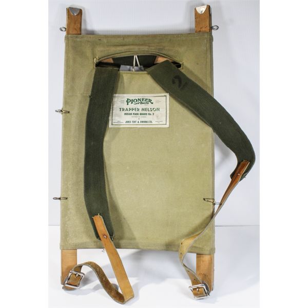 PIONEER TRAPPER NELSON INDIAN PACK BOARD NO 2 