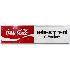 Image 1 : 1970'S METAL COCA-COLA ADVERTISING SIGN - 3' X 10"