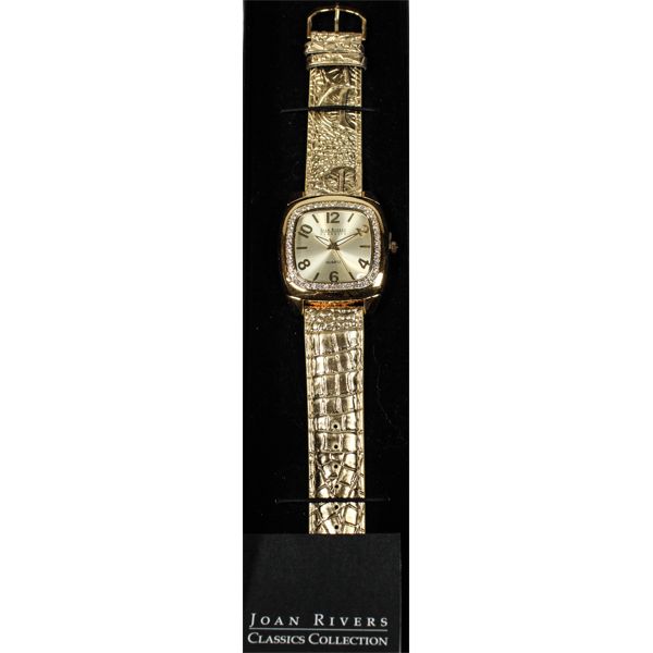 NEW VINTAGE JOAN RIVERS COLLECTION LADIES WATCH