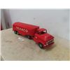 Image 2 : Buddy L Pressed Tin Texaco Tanker Truck, All Original - 23'' Long 