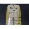 Image 2 : 'Have a Pepsi' Tin Thermometer with 3D Embossed Cap , No Maker Marking - 27'' x 7'' 