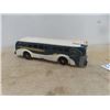 Image 2 : Buddy L Pressed Steel Wind Up Grey Hound Lines Bus 60'' Long 