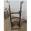 Image 2 : Industrial Wood and Steel Hand Truck Cart "Western Barre" ? - 52'' Tall x 20'' Wide x 20'' Deep 