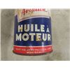 Image 8 : Avio Aviation Motor Oil 1 Imperial Quart Tin in English and French 