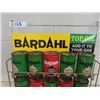 Image 2 : Bardahl Top Oil Service Station Display 17'' x 27'' x 8'' (Can Be Counter Display or Wall Mount) Com