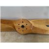 Image 2 : Vintage Wood Propeller 6 Bolt Marked "Davis" Brandon, MB - 67 1/2'' Long 