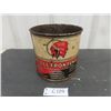 Image 1 : McColl Frontenac Red Indian 5 LBS Grease Tin 