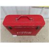Image 2 : Coca Cola Embossed Picnic Cooler with Bottle Opener 17'' x 12'' x 6''