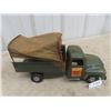 Image 2 : Buddy L Army Supply Corps Pressed Steel Truck with Canvas 14'' Long 