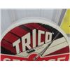 Image 3 : Trico Service Washers-Wipers Light Up Dealer Sign with Plastic Face and Metal Body 15'' Diameter and