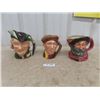 Image 1 : 3 Royal Doultan Toby Pitchers - Robin Hood 1959, Poppy 1946, Falstaff 1949 