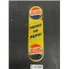 Image 1 : Pepsi Cola 'Prenez Un Pepsi' Tin Palm Press Sign in French 13 1/2'' x 3 1/2''