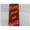 Image 3 : Coca Cola 'Merci Revenez Pour Un Coca Cola' Porcelain Palm Press 13 1/2'' x 3 1/2'' 