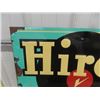 Image 2 : Hires Root Beer Metal Embossed Sign 28'' x 24''