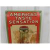 Image 2 : Nichol Cola Tin Embossed Bottle Sign 12'' x 35''