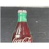 Image 2 : Coca Cola Tin 3D Bottle Thermometer, Donasco, Made in USA 16'' x 5''