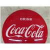 Image 2 : Drink Coca Cola Plastic Convex Sign, Probably a Lens for a Light Up Sign, 14 1/2'' Diameter 