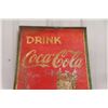 Image 2 : Coca Cola Metal Vertical Bottle Sign 17'' x 53''