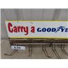 Image 2 : Goodyear Fan Belt Metal Display Rack with 9 Holders 8"×39"