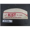 Image 1 : Kist Soda Jerk Hat - Get Kist For a Nickel 5"×11"