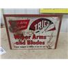 Image 3 : Vintage Metal Trico Wiper Blades + Arms Dealer Counter Display Box 10"×13"×14"