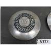 Image 2 : Pair of Hudson 112 Hubcaps 