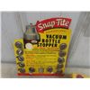 Image 2 : Snap Tite Vacuum Bottle Stopper Display, Carter Engine Heater, Handy Tubeless Tire Kit
