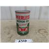 Image 1 : BA- Peerless Motor Oil Can 1 Imperial Quart, French + English