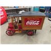 Image 1 : Coca-Cola Wooden Delivery Truck- Possible Store Display Promo Piece 20"×30"×45"