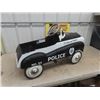 Image 8 : Modern Instep Police Pedal Car Pressed Steel 14"×23"×36"