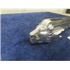 Image 2 : Chrome Hood Ornament 1946-48 Mercury Monarch 17.5" Long