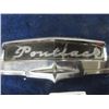 Image 2 : Pontiac Chrome Hood Decal 3" x 14" 