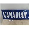 Image 2 : Canadian National Express Porcelain Sign 10"×72"