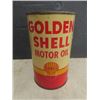 Image 2 : Golden Shell Motor Oil 1 Quart Tin - English + French