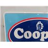 Image 2 : Cooper Tires Metal Embossed Tires Sign 29.5"×44.5"