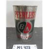 Image 2 : British America Peerless Heavy Duty Motor Oil 1 Quart Tin- Full of Contents