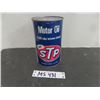 Image 1 : STP Motor Oil 1 Imperial Quart Metal Can with French + English- Full of Contents