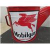 Image 2 : Dover Painted Galvanized Water Can with Mobiloil Decal