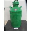 Image 1 : Embossed Metal 10 Gal Sinclair Oil Container Ellisco- Repainted 26" Tall