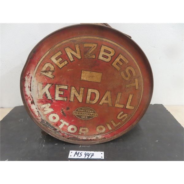 Kendall Penz Best Motor Oil 5 Gal Rocker Oil Can