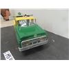 Image 2 : Vintage Pressed Metal Tonka Wrecker Tow Truck 14" Long - Repainted + Decalled ' BP' 